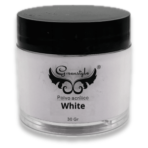 Polvo acrílico blanco