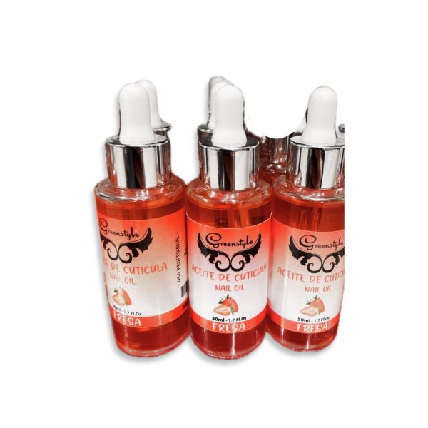 Aceite de cutículas olor fresa