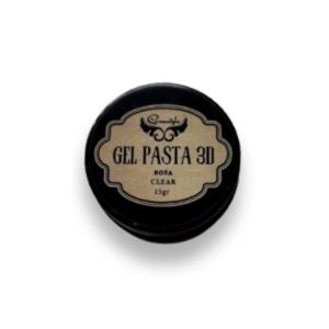 Gel pasta 3D transparente